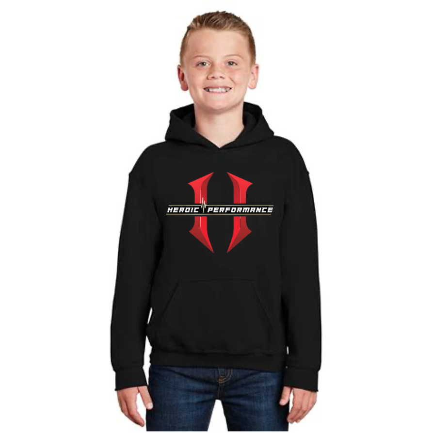 HOODIE - HEROIC Classic Hooded Sweatshirt YOUTH