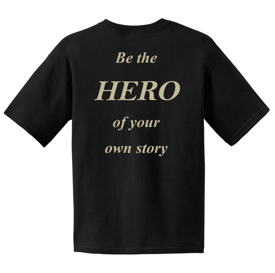 Tee - 'Be the Hero' 100% Cotton T-Shirt YOUTH