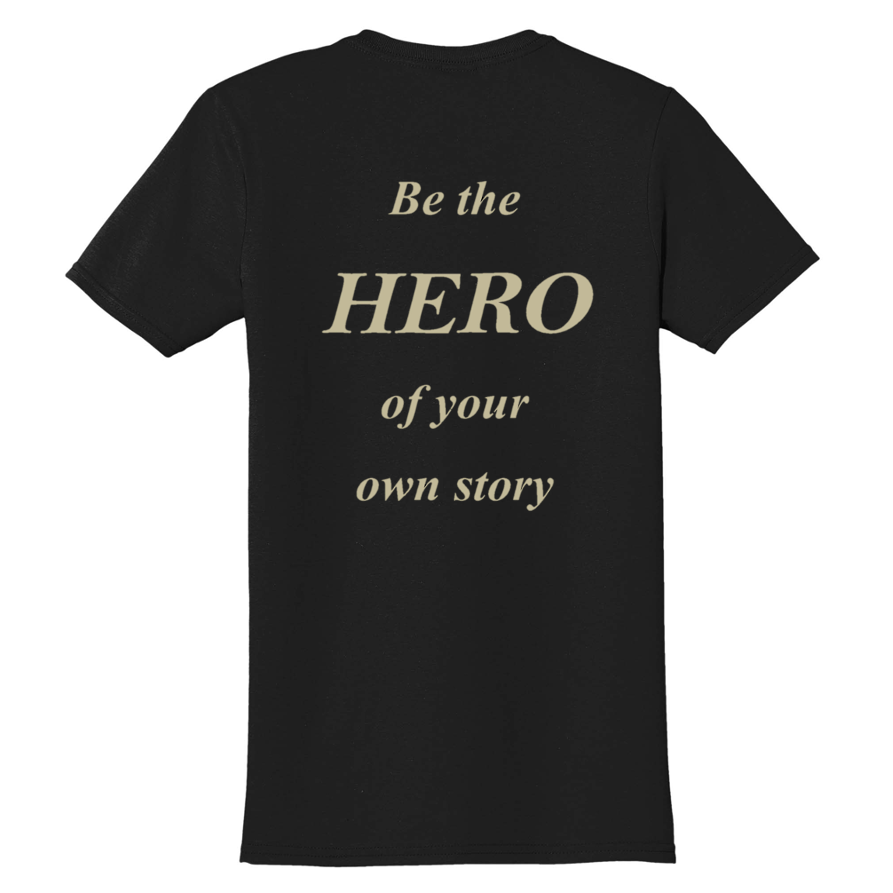 TEE - 'Be the Hero' 100% Cotton Crew T-Shirt